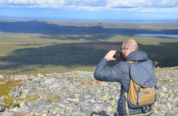 Arctic Wilderness Hike with Fire-making
