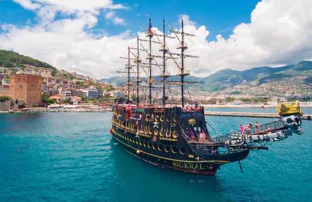 Big Kral Pirate Boat Tour with Lunch, Soft Drinks & Transfer