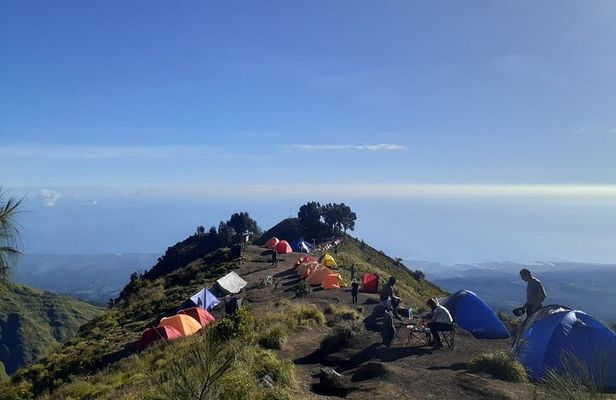 Trekking Mount Rinjani Summit 2 Days 1 Night at Lombok Volcano