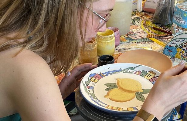 Ceramic Class in Positano 2 hours workshop
