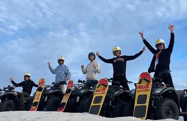 WildX Quad & Classic Sandboarding Combo Cape Town Atlantis Dunes