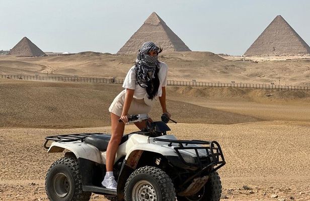 Safari Camel and Quad bike ATV ride at Sunset/Sunrise or any time