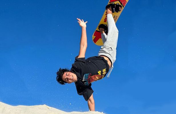 Glam Sandboarding in Cape Town Atlantis White Sand Dunes