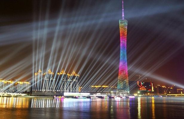 Guangzhou Pearl River Night Cruise and Canton Tower Private Tour