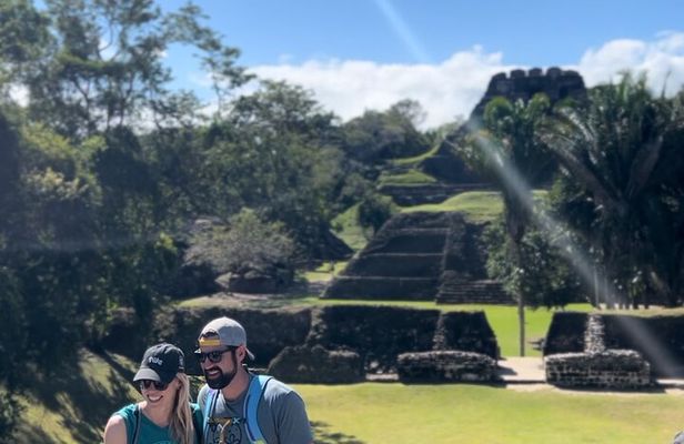 PRIVATE Xunantunich Mayan Ruin & Cave Tubing adventure from Placencia