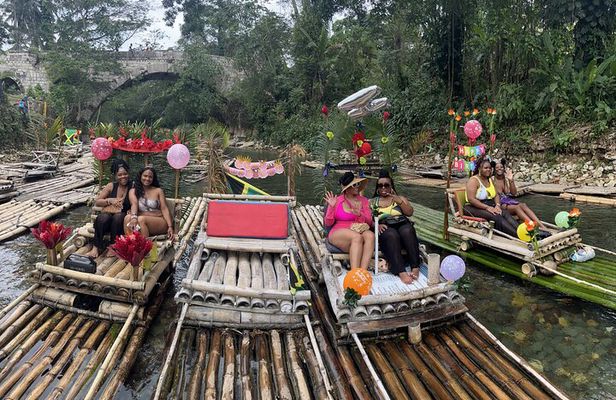 ATV & Bamboo Rafting With Limestone Foot Massage.
