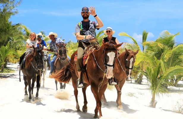 Horseback Riding Tour at Rancho Bonanza and Cenote Swim