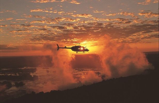 15 Minutes Helicopter Flight in Victoria Falls (Zimbabwean side)