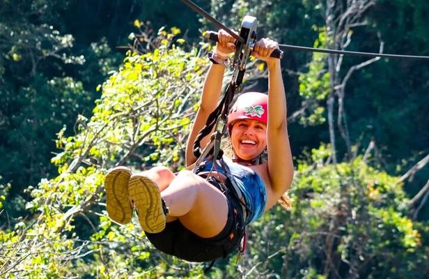Zip Line Canopy Jungle Adventure from Puerto Vallarta