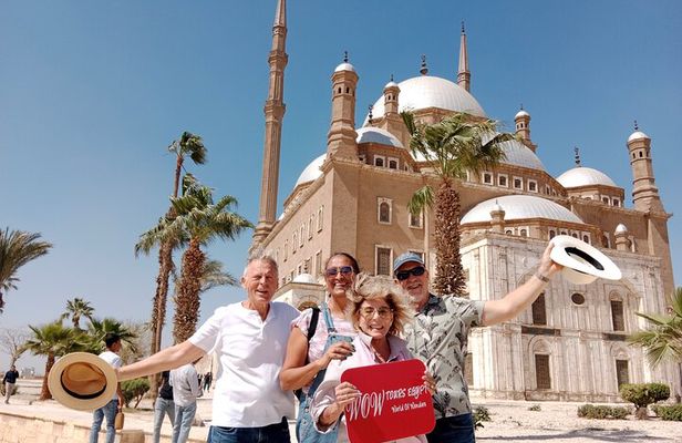 The Civilization Museum, Old Cairo and Mohamed Ali Mosque Day tour from Cairo.