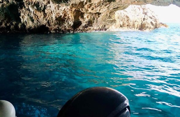 Private Blue Cave Adventure with Views of Boka Bay(up to 10 pax)