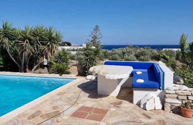 Romantic BBQ VIP Experience at a Private Sea View Villa Paros