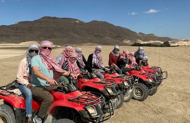Sunset Quad Bike Safari Tour in Luxor