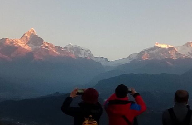 Pokhara Group Joining Sarangkot Sunrise Himalayas Tour
