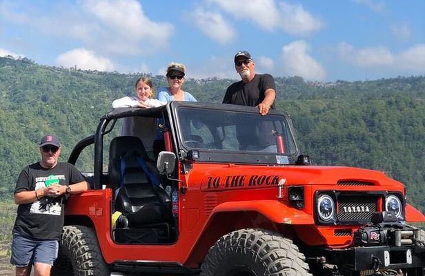 Bali Jeep Adventure Tours at Mouth Batur
