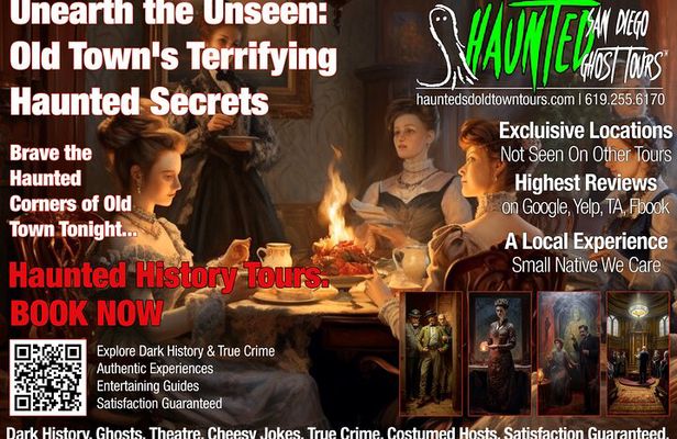 Heritage Park & Old Town Walking Ghost Tour in San Diego
