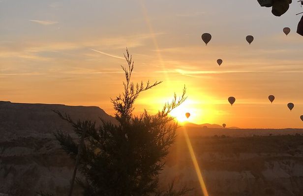 Hot Air Balloon Sunrise Flight over Cappadocia