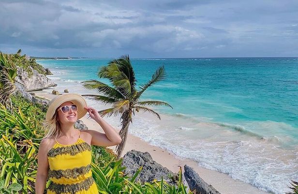 Tulum 4x1. Tulum, COBA, cenote and Playa Del Carmen, with lunch.