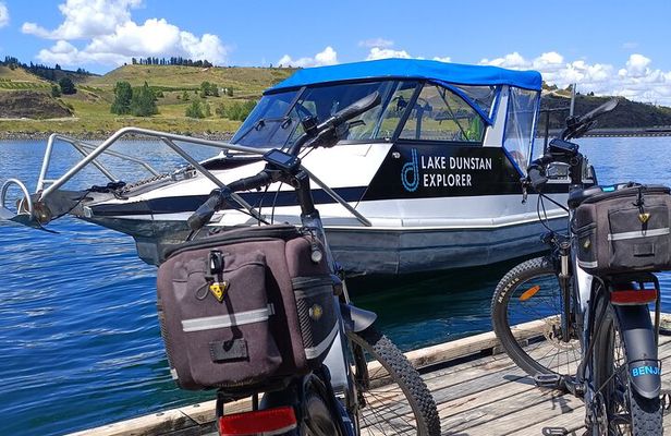 The Ultimate Lake Dunstan Bike Hire And Boat Experience