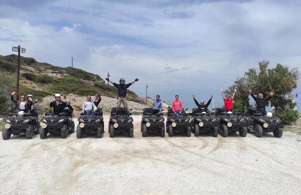 Quad Safari in Malia free pick up and drop off