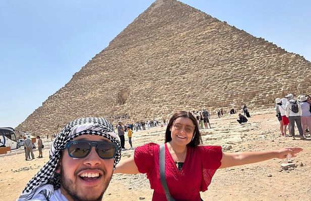 Full day Giza Pyramids, Sphinx ,Memphis,Sakkara, Lunch&Camel ride