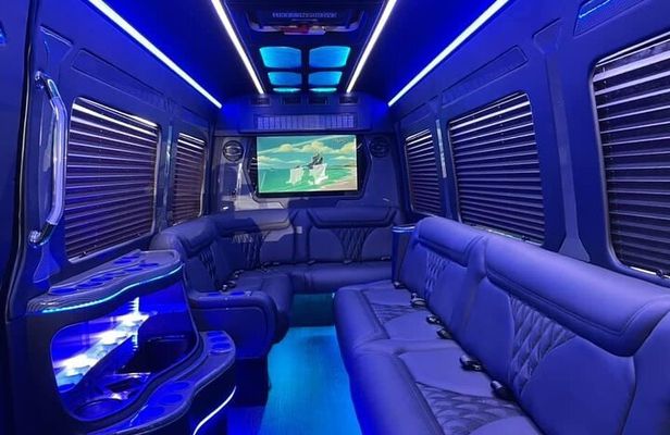 Mercedes Sprinter Limo Bus Private Wine Tour