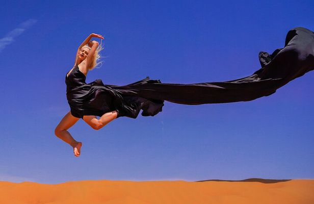 Dubai: Flying Dress with Photography and Exciting Dune Activities