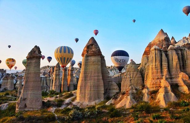 Two Days Tour to Cappadocia with HB Hotel & Transfer from Side