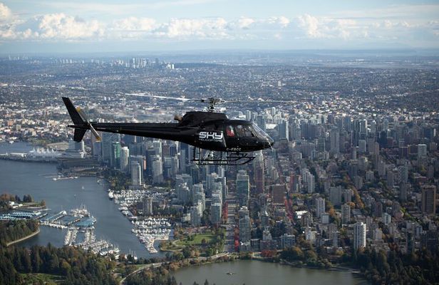Pre/Post Cruise Helicopter Vancouver City Tour with Hotel Pickup