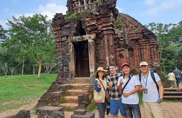 Marble Mountains with carving village, My Son holly land full day