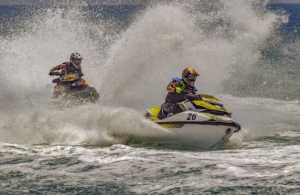 Dubai: Jet Ski Ride Burj Al Arab, Marina Beach or Mamzar