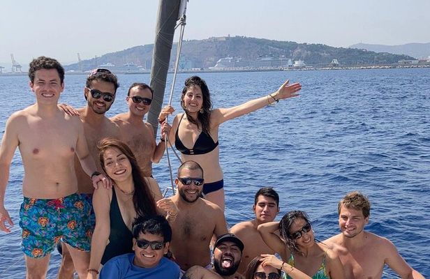 Barcelona: Mediterranean Sailing Experience with Open Bar