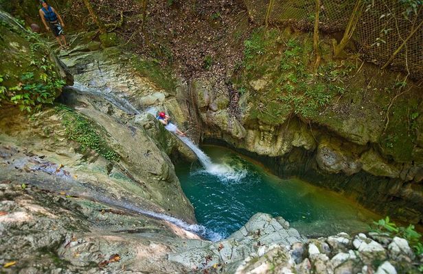 Damajagua Waterfalls Adventure with Zip Line Experience