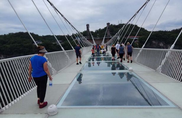 Glass Bridge & Grand Canyon,Yellow Dragon Cave day tour