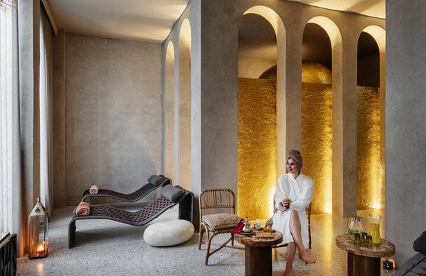 Marrakech Hammam Spa Experience with Traditional Moroccan Tea