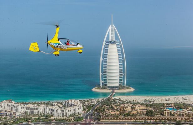 Gyrocopter Dubai Private flight for 20 minutes