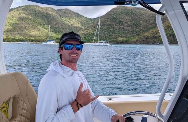 Full Day Private Sightseeing Snorkel Boat Charter Virgin Islands