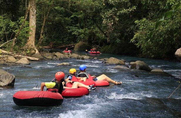 3-In-1 Río Celeste: Tubing, Natural Pool and Jungle Night Tour.