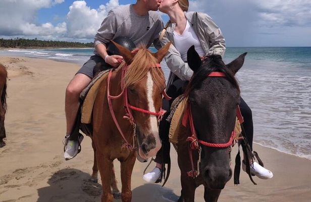 Beach Horseback Ride Tour at Punta Cana