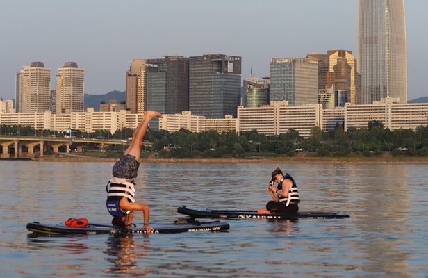 Stand Up Paddle Board (SUP) and Kayak Activities in Han River
