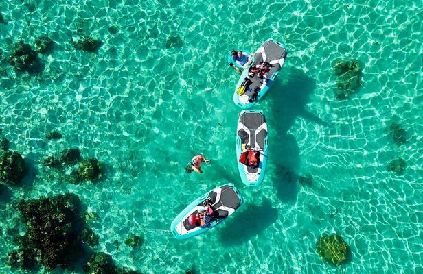 Private Excursion with E-Board in Moorea with snorkeling
