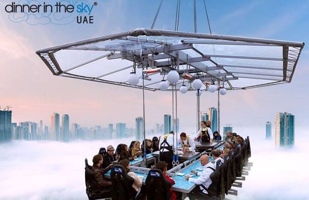 Dinner in the Sky – Dubai’s Most Thrilling Gourmet Experience