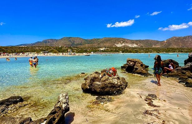 All Day Private Family Tour to Elafonisi Beach & Agia Sofia