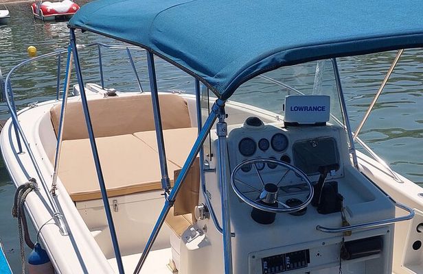 Private speedboat trip ,east coast of Corfu