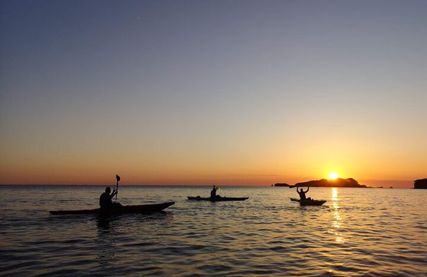 Kayak and Snorkel with Sunset in Ibiza