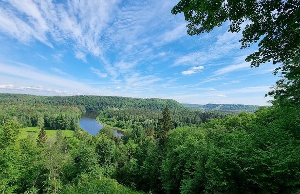 Hiking in Sigulda - the Switzerland of Latvia