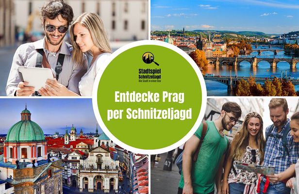 City game scavenger hunt Prague - independent city tour I discovery tour