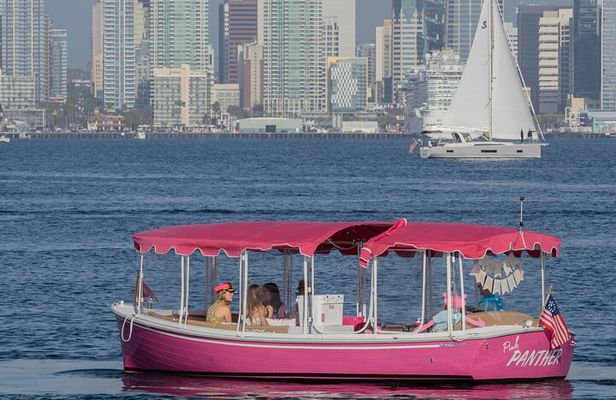 2-Hour Private Pink Bachelorette Boat Cruise in San Diego Bay