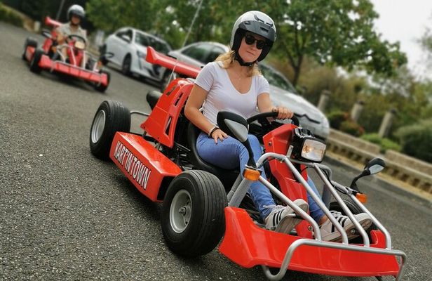Unique in France: Driving Karts on the road in Gironde