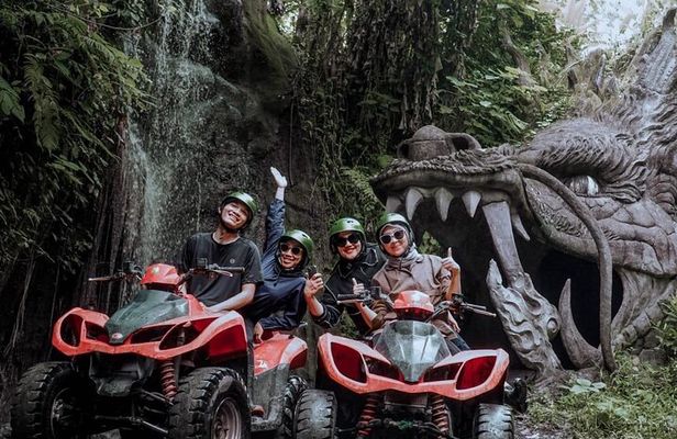Adventure Amazing ATV Quad Bike with Waterfall include Lunch